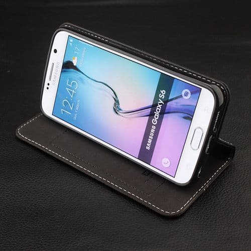 Samsung Galaxy S7 Luxury Folio Case Cover Stand